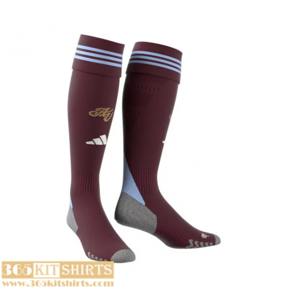 Chaussettes De Foot Aston Villa Domicile Homme 25 26