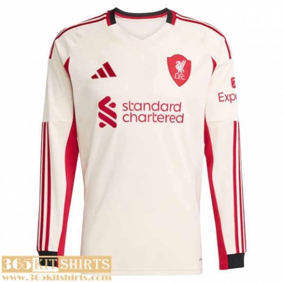 Maillot De Foot Liverpool Exterieur Homme Manche Longue 25 26