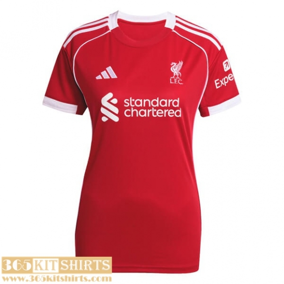 Maillot De Foot Liverpool Domicile Femme 25 26