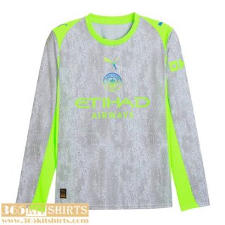 Maillot De Foot Manchester City Third Homme Manche Longue 25 26