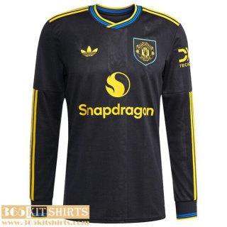 Maillot De Foot Manchester United Third Homme Manche Longue 25 26