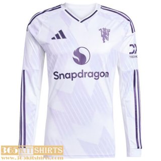 Maillot De Foot Manchester United Exterieur Homme Manche Longue 25 26