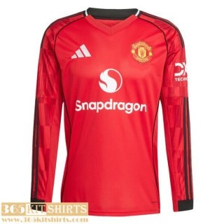 Maillot De Foot Manchester United Domicile Homme Manche Longue 25 26