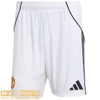 Short de Foot Manchester United Domicile Homme 25 26