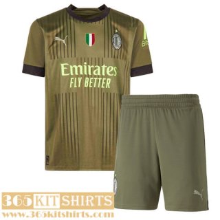 Football Shirts AC Milan Third Kids 2022 2023