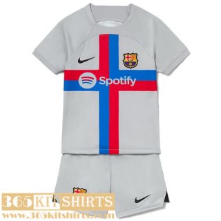 Football Shirts Barcelona Third Kids 2022 2023