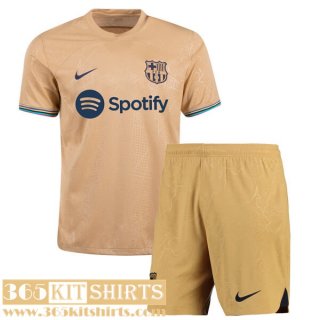 Football Shirts Barcelona Away Kids 2022 2023