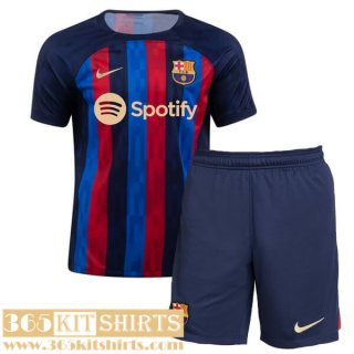 Football Shirts Barcelona Home Kids 2022 2023