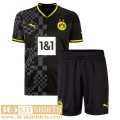 Football Shirts Borussia Dortmund Away Kids 2022 2023