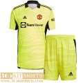 Football Shirts Manchester United Goalkeepers Kids 2022 2023
