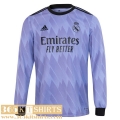 Football Shirts Real Madrid Away Mens Long Sleeve 2022 2023