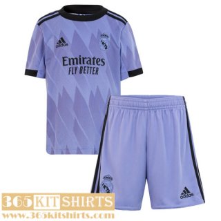 Football Shirts Real Madrid Away Kids 2022 2023