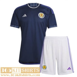 Football Shirts Scotland Away Kids 2022 2023