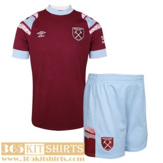 Football Shirts West Ham United Home Kids 2022 2023