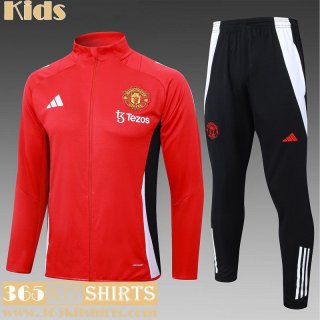 KIT: Jacket Manchester United Kids 2024 2025 C504