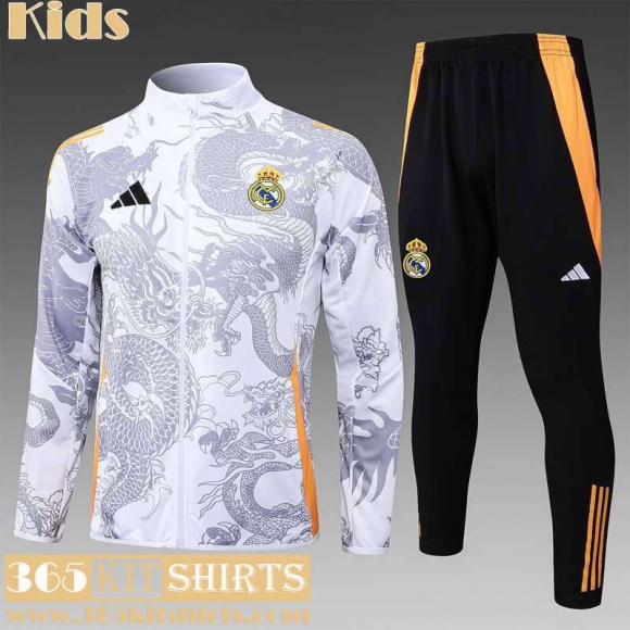 KIT: Jacket Real Madrid Kids 2024 2025 C507