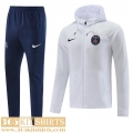Jacket PSG White Mens 2022 2023 JK596