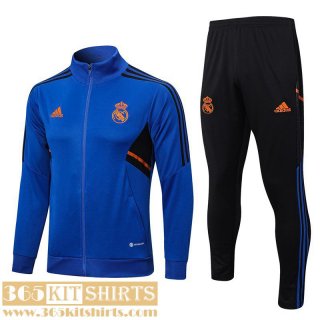Jacket Real Madrid blue Mens 2022 2023 JK601