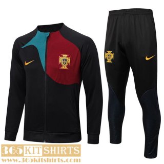 Jacket Portugal black Mens 2022 2023 JK617
