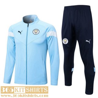 Jacket Manchester City sky blue Mens 2022 2023 JK619