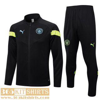 Jacket Manchester City black Mens 2022 2023 JK626