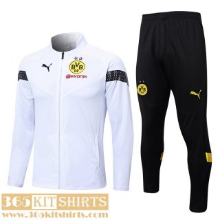 Jacket Dortmund BVB White Mens 2022 2023 JK627