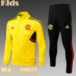 Jacket Flamengo yellow Enfant 2022 2023 TK520