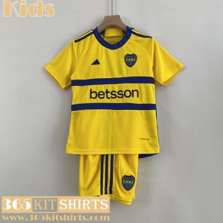 Football Shirts Boca Juniors Away Kids 2023 2024