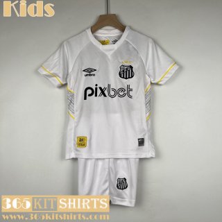 Football Shirts Santos Home Kids 2023 2024