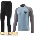 Jacket Pumas UNAM blue gray Mens 2022 2023 JK647