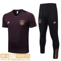 Training T Shirt Germany dark brown Mens 2022 2023 TG640