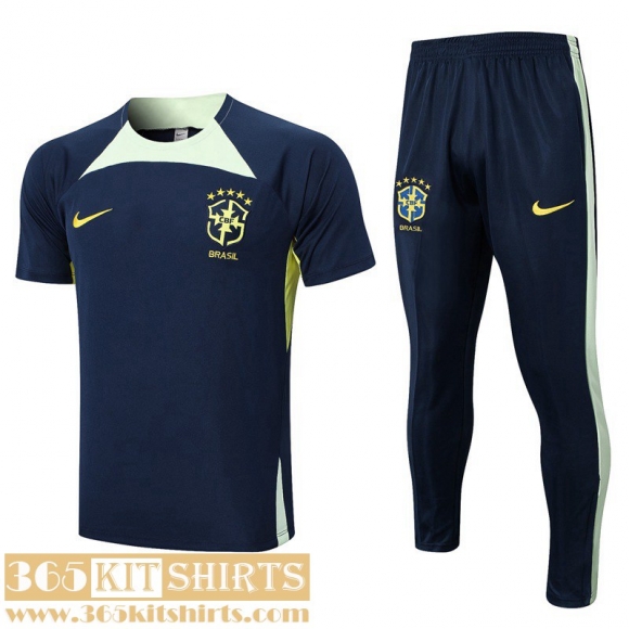 Training T Shirt Brazil yellow Mens 2022 2023 TG642