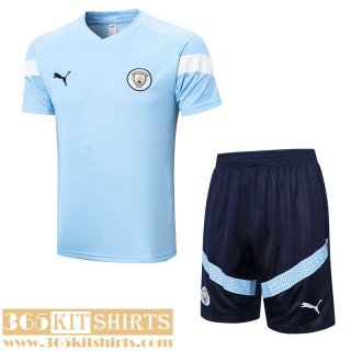 Training T Shirt Manchester City light blue Mens 2022 2023 TG650