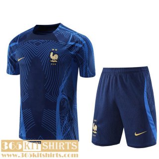 Training T Shirt France blue Mens 2022 2023 TG669
