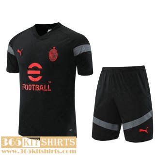 Training T Shirt AC Milan black Mens 2022 2023 TG672