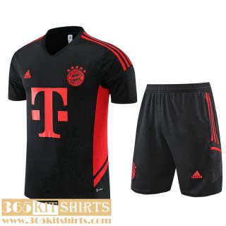 Training T Shirt Bayern Munich black Mens 2022 2023 TG682