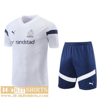 Training T Shirt Marseille White Mens 2022 2023 TG688