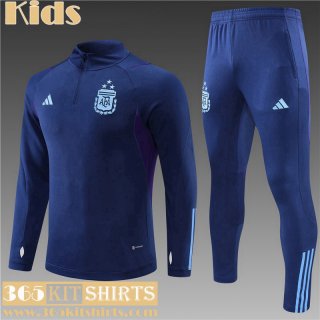 KIT: Training Argentina Navy blue Kids 2022 2023 TK534