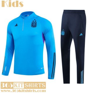 KIT: Training Argentina blue Kids 2022 2023 TK541