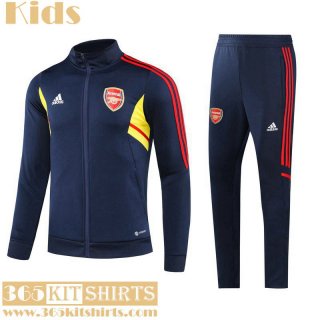 KIT: Jacket Arsenal Navy blue Kids 2022 2023 TK545
