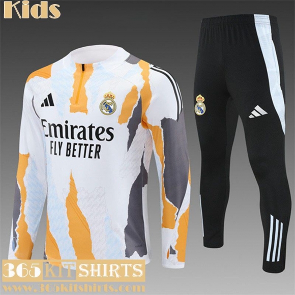 KIT: Training Real Madrid Kids 24 25 C595