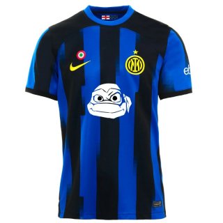 Tartarughe Ninja Football Shirts Inter Milan Home Mens 2023 2024