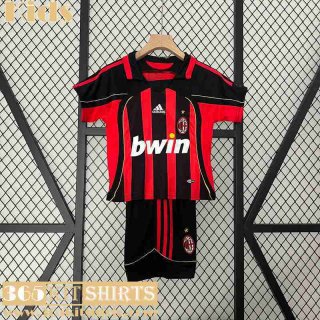 Retro Football Shirts AC Milan Home Kids 06 07