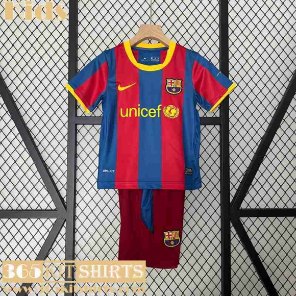 Retro Football Shirts Barcelona Home Kids 10 11