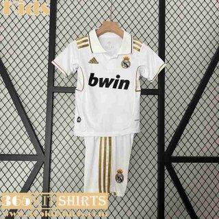 Retro Football Shirts Real Madrid Home Kids 11 12