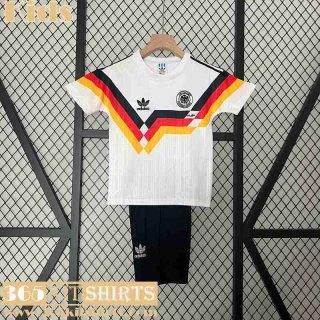 Retro Football Shirts Germany Home Kids 1990