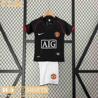 Retro Football Shirts Manchester United Away Kids 07 08