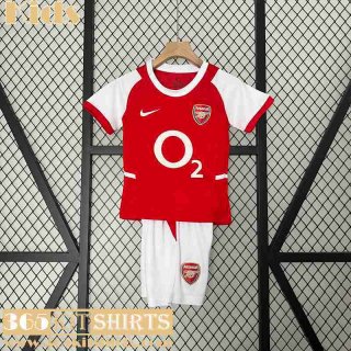 Retro Football Shirts Arsenal Home Kids 02 04