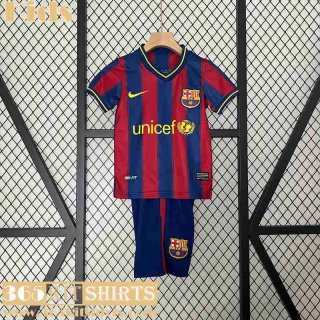 Retro Football Shirts Barcelona Home Kids 09 10