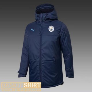 Down jacket Manchester City Blue Mens 2021 2022 DD25